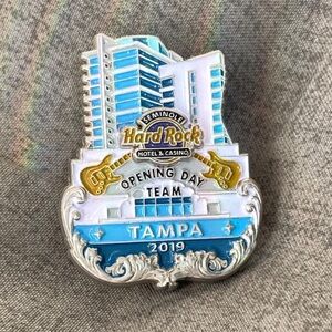 Hard Rock pin Seminole Gaming STAFF opening day 2019 cafe hotel casino new tower